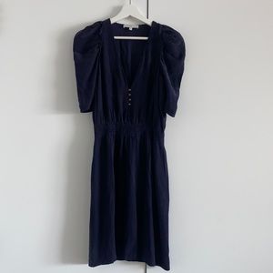 Elegant silk dress